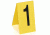 Sirchie - Markers: Photo evidence #1-15, 4.25" x 7.5" x .050 yellow PS, SIRCHIE logo printed Black matte