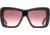 Sito Papillion Sunglasses, Black Frame, Amethyst Gradient Lens, SIPPN002S