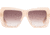 USED Sito Papillion Sunglasses, Vanilla Frame, Minky Gradient Lens, SIPPN001S, EDEMO1, Condition Like New, Inspect and Rebox