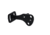 Skull Hooker Bone Bracket Skull Plate Adapter, Black, SKH-BB-ADPT-BLK