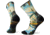 Smartwool Hike Light Cushion Mountain Print Crew Socks - Mens, G61 Mist Blue, Extra Large, SW001617G61XL
