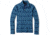 Smartwool Merino 250 Baselayer Pattern 1/4 Zip - Womens, Alpine Blue/Modern Plaid, Extra Small, SW016375F54-AB/MP-XS