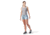 Smartwool Merino Sport Lined Short - Womens, Bleached Aqua Mountain Plaid Print, Medium, SW016604J57M