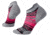 Smartwool PhD Run Ultra Light Striped Micro Sock - Women's, Light Gray, Small SW000771039-S