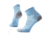 Smartwool Run Zero Cushion Ankle Socks - Womens, Serene Blue, Large, SW001674N75100L000