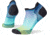 Smartwool Run Zero Cushion Ombre Print Low Ankle Socks - Womens, 810 Capri, Medium, SW001670810M