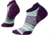Smartwool Women's PhD Run Ultra Light Striped Micro Socks, Bordeaux, Small, SW000771590-S