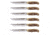 Smiths Cabin &amp; Lodge Cutlery 6-Pcs Steak Set, Stag, SP-51058