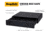 Snapsafe, A Hornady Company Under Bed Safe, Medium, Black, 75402
