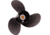 Solas Amita 3 Aluminum 3 Blade Prop Rh 8.5 Dia. x 7 Pitch x 12 Spline, 5011-085-07