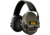 Sordin Supreme PRO-X Headband Headset, Gel, Leather Headband, Green Cups, 500409