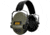 Sordin Supreme PRO-X Slim Headset, Leather Headband, Green Cups, 520473