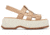 Sorel Dayspring Slingback Sandal - Womens, Honest Beige/Chalk, 6, 2069751-246-6