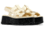 Sorel Dayspring Slingback Sandal - Womens, Honey White/Black, 11, 2069751-292-11
