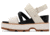 Sorel Joanie IV Slingback Wedge Sandals - Womens, Chalk/Black, 10, 2069801-191-10