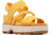 Sorel Joanie IV Slingback Wedge Sandals - Womens, Yellow Ray/Honey White, 7, 2069801-765-7