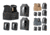 Spartan Armor Systems Spartan Sentinel Plate Carrier and Spartan Omega AR500 Body Armor Platform, Black, Coyote Brown, Gunmetal Gray