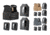 Spartan Armor Systems Spartan Sentinel Plate Carrier and Spartan Omega AR500 Body Armor Platform, Black, Coyote Brown, Gunmetal Gray