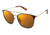 Sperry Top-Sider TIERRA Sunglasses - Frame BLACK/GOLD, Lens Color Gold Flash, Size 51/18mm SPTIERRA01