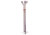 Springfield Marine Non Locking Stowable Pedestal Package, 30in, 1660029