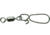 Spro Power Swivel w/Hyper Snap Black Sz8 50lb 5pk, SPSHSB-08-5