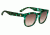 Spy Optic Quinn Progressive Prescription Sunglasses, Soft Matte Green Tortoise Frame, 673179437355PR