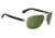 Spy Optic Showtime Single Vision Prescription Sunglasses, Silver w/Black Frame, Grey Green Lens-672036556133SV