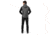Spyder Ouzo Hoody Stryke Jacket - Mens, Polar/Black/Red, Large, 181402069555P