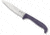 Spyderco Counter Puppy Kitchen Knife, 3.48in, 7CR17 Stainless Steel, Satin Leaf Blade, Plastic, Purple Handle, K20SPR