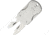 SRM Knives Sanrenmu 3119 Multi Tool, 2.25in Closed, SS Handles, Lanyard Loop L Screwdriver Tip L Bottle Opener L Small Blade, Shark Handle Artwork, K016N