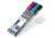 Staedtler Lumocolor Permanent Superfine Pen Pack - 4 Colors w/ Stand-Up Box - Red, Blue, Green, Black ST 313 WP4