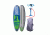 Starboard Touring Deluxe Dc Inflatable Lightweight Croc Skin Texture Paddle Board, Blue/Green, 12ft 6in, 2024180601002