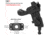 Stealth Rod Holders QR1 Rod Holder With Mulit Mount Base, Black, QR1-MM