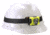 Streamlight Enduro Pro - with 3 AAA alkaline batteries, rubber hard hat strap, elastic head strap, 3M Dual Lock - Box, Black/Yellow, 61422