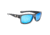 Strike King Pro Sunglasses, Shiny Black Frame, Multi Layer White Blue Mirror, Gray Base Lens, SG-P301
