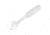 Strike King Slabalicious XL Softbait, 10 pack, 2.5in, Glimmer Blue, 12-36429