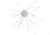 Strike King Tumbleweed Salted Softbait, 4 pack, 3in, Pearl Flash, 12-36255