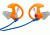 SureFire Triple Flanged, Filtered Earplugs, Medium, 25 Pair, Orange EP4-OR-MPR-BULK