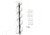 TACO Marine 4-Rod Poly Bungee Rod Holder Rack - White 45930