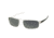 Tag Heuer 0254 Single Vision Prescription Sunglasses, Pure Frame - Black/White Temples Frame, Outdoor Grey Lens-0254-206SV