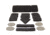 Team Wendy EPIC Helmet Liner Comfort Pad Replacement Set, Black 03-CFP-BK