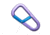 The James Brand The Hardin Carabiner, Blue/Purple, One Size, BHQ-195457