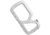 The James Brand The Mehlville Carabiner, Silver, 3.125 inch, BHQ-88102