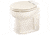 Thetford Tecma Silence 2 Mode 24V RV Toilet With Electric Solenoid - Low, White, 38113