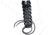 10 Eye Zipper Wildlander, Black, 9/E