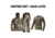 Tidewe Altus Ultra Silent Hunting Suit and Merino 150 Wool Base Layer Bundle, HC002-VWXL-TE-HL001-VW-S-TE