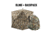 Tidewe Vis360 See Through Ground Blind and Waterproof Camo Hunting Pack Bundle, BL008-CG-OSTE-HB001-NM-OSTE
