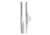 Tigress On Aluminum Flared Rod Holder w/Blade Mill Finished 10" Weld 77758