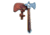 USED Titan Damascus Steel Tomahawk, 12.2in, TD-086, TDK-86, EDEMO1
