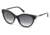 Tod's TO0154 Sunglasses - Shiny Black Frame Color, Gradient Smoke Lens Color
